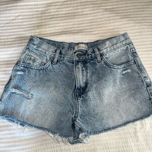Pacsun Women's Blue Denim Shorts